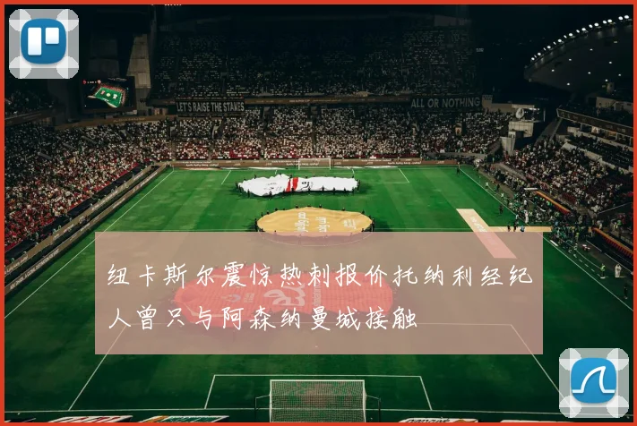 纽卡斯尔震惊热刺报价托纳利经纪人曾只与阿森纳曼城接触